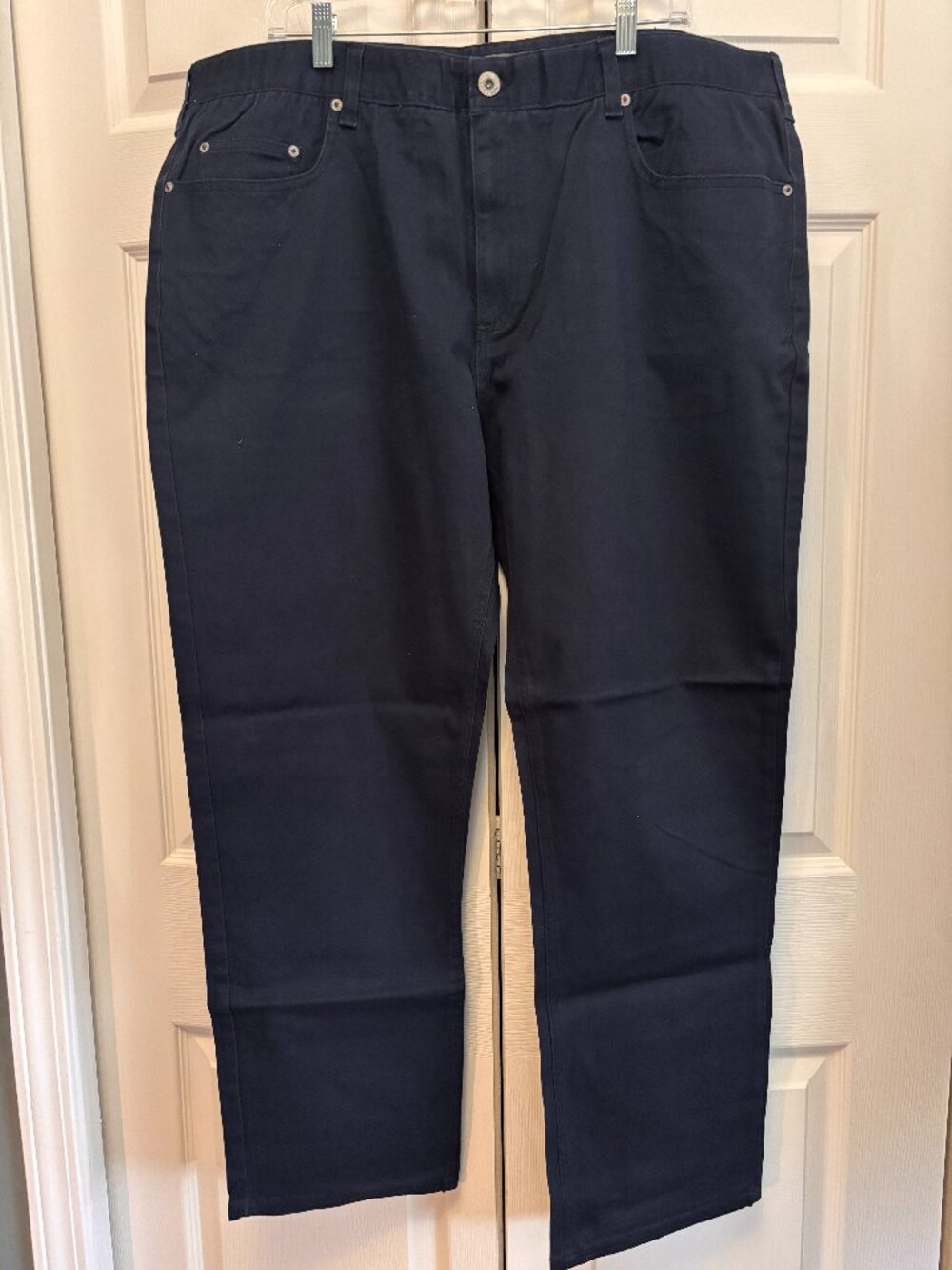 New With Tags, Men's Navy Blue Trousers  Size 40x30